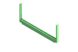 337-036-544-668 - EDAC Card Edge Connector
